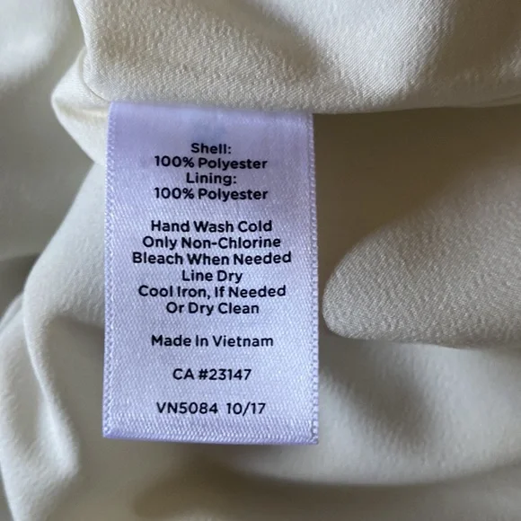 TALBOTS PETITE | Lace | Fully lined | zipper back skirt - Picture 6 of 7